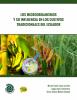 Cubierta para Los microorganismos y su influencia en los cultivos tradicionales del Ecuador